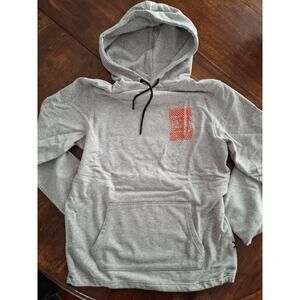 Monstercat Uncaged EDM Electronic Music Label Hoodie Gray Heavyweight Size Small